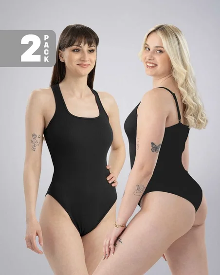 Alakformáló bodyk nőknek - 2 darabos csomag