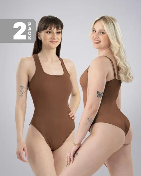 Alakformáló bodyk nőknek - 2 darabos csomag