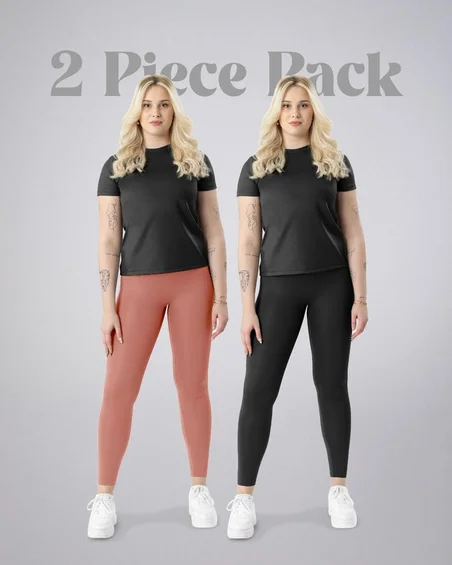 Leggingsek nőknek - 2 darabos csomag