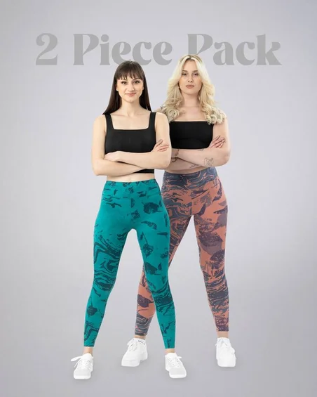 Leggingsek nőknek - 2 darabos csomag