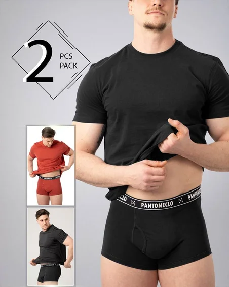 Boxeralsók alsóneműk férfiaknak - 2 darabos csomag