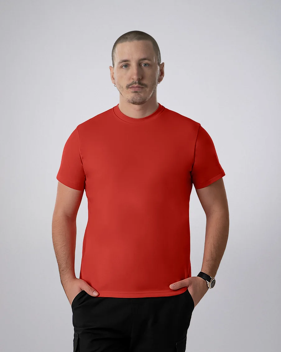Image 1 of - menstshirtorange1jpg