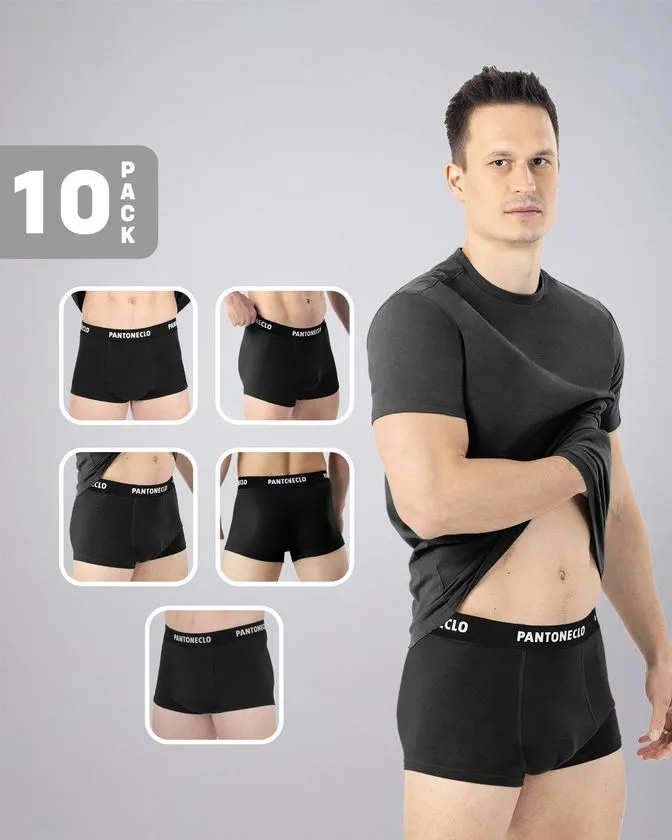 Boxeralsók alsóneműk férfiaknak - 10 darabos csomag