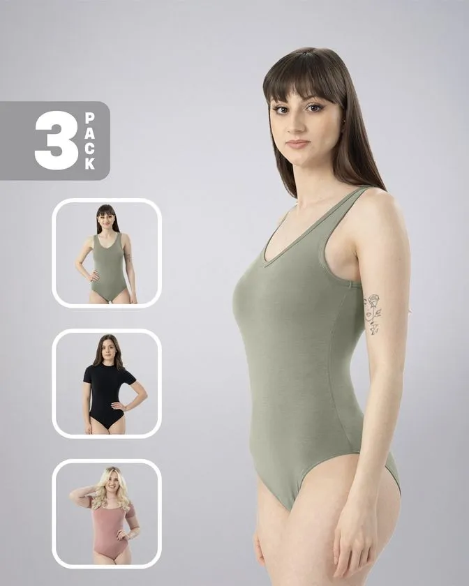 Bodyk nőknek - 3 darabos csomag