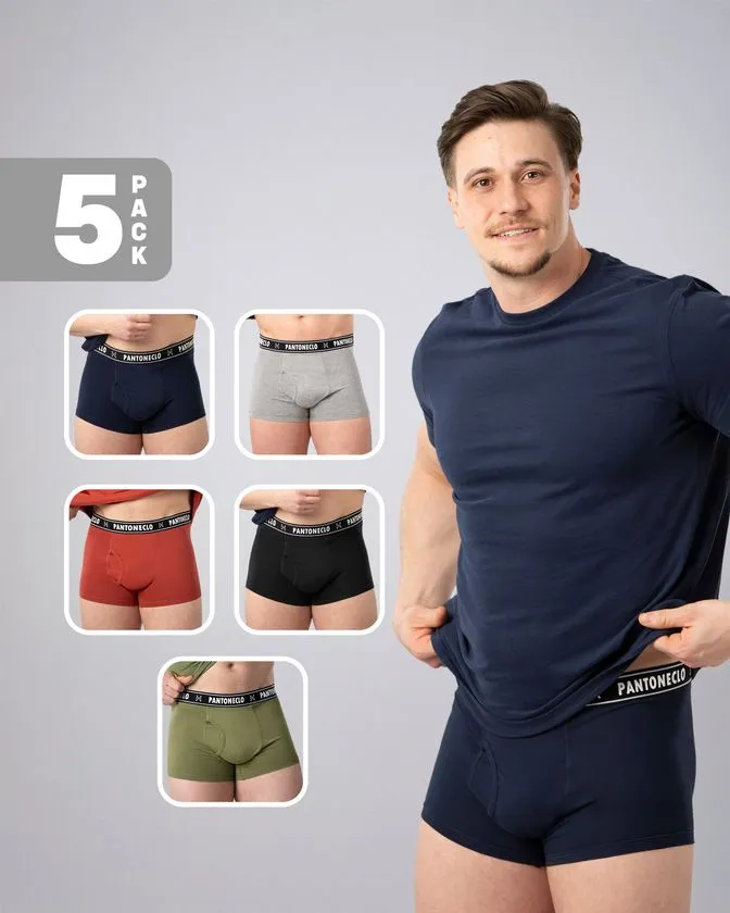 Boxeralsók alsóneműk férfiaknak - 5 darabos csomag