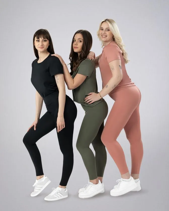 Leggingsek nőknek - 3 darabos csomag
