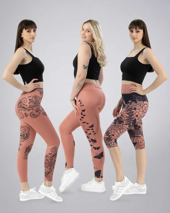 Leggingsek nőknek - 3 darabos csomag