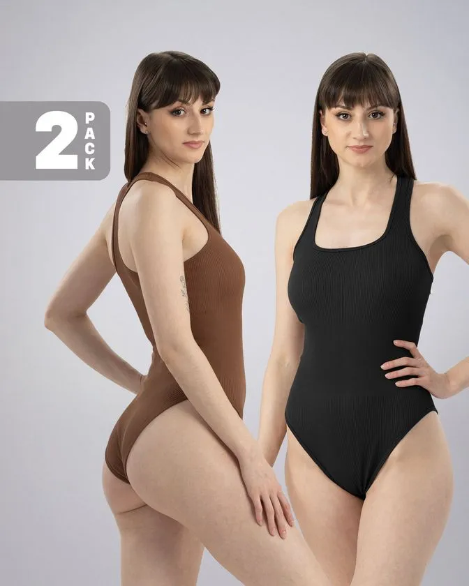 Alakformáló bodyk nőknek - 2 darabos csomag