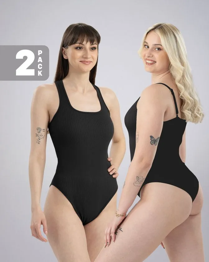 Alakformáló bodyk nőknek - 2 darabos csomag